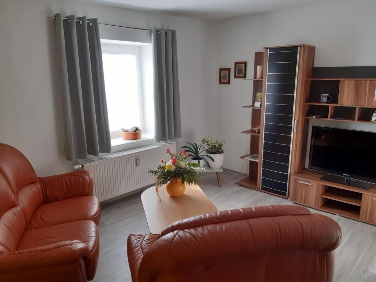 Neu! Ferienwohnung Hanka Crostwitz Buitenkant foto